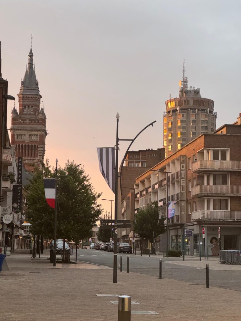 La rue Clemenceau à Dunkerque, où se trouve notre agence immobilière