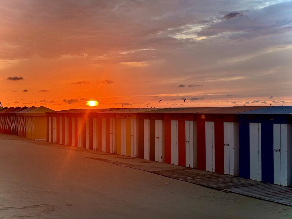 Les cabines de plage de Malo-les-Bains