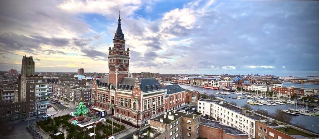 Le beffroi de l’hôtel de ville de Dunkerque