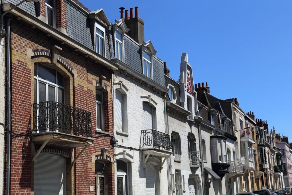Maisons typiques de Malo-les-Bains à Dunkerque